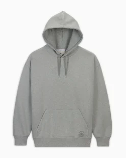 Converse Giacche E Felpe|Maglie E T-Shirt<x IRAK NYC Gold Standard Hoodie Grigio vintage mélange