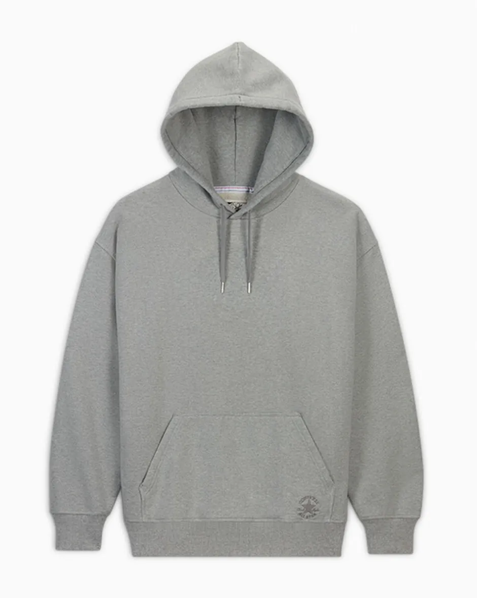 Converse Giacche E Felpe|Maglie E T-Shirt<x IRAK NYC Gold Standard Hoodie Grigio vintage mélange