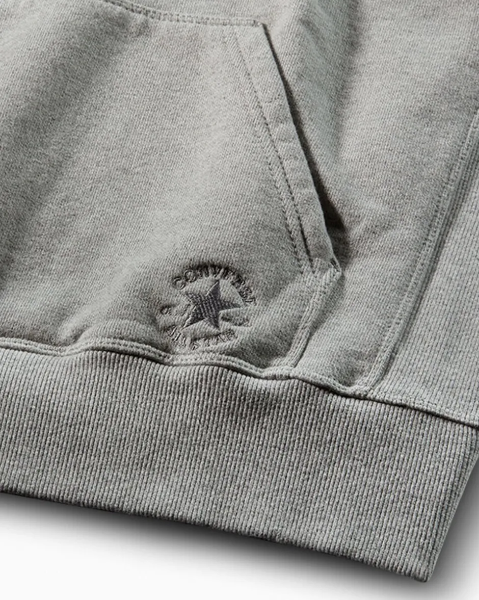 Converse Giacche E Felpe|Maglie E T-Shirt<x IRAK NYC Gold Standard Hoodie Grigio vintage mélange