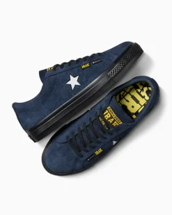 Converse Modelli Bassi|One Star<x IRAK NYC One Star Pro Navy/Nero/Giallo vivace