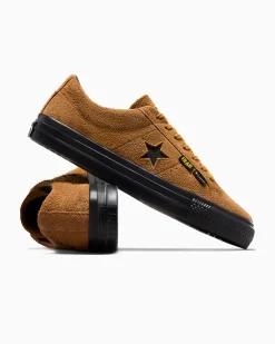 Converse One Star|One Star<x IRAK NYC One Star Pro Marrone ambra/Nero