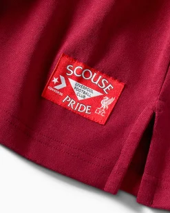 Converse Giacche E Felpe|Maglie E T-Shirt<x LFC Crew Rosso barbabietola