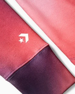 Converse Giacche E Felpe<x LFC Cropped Crew Fenicottero da giardino sfumato