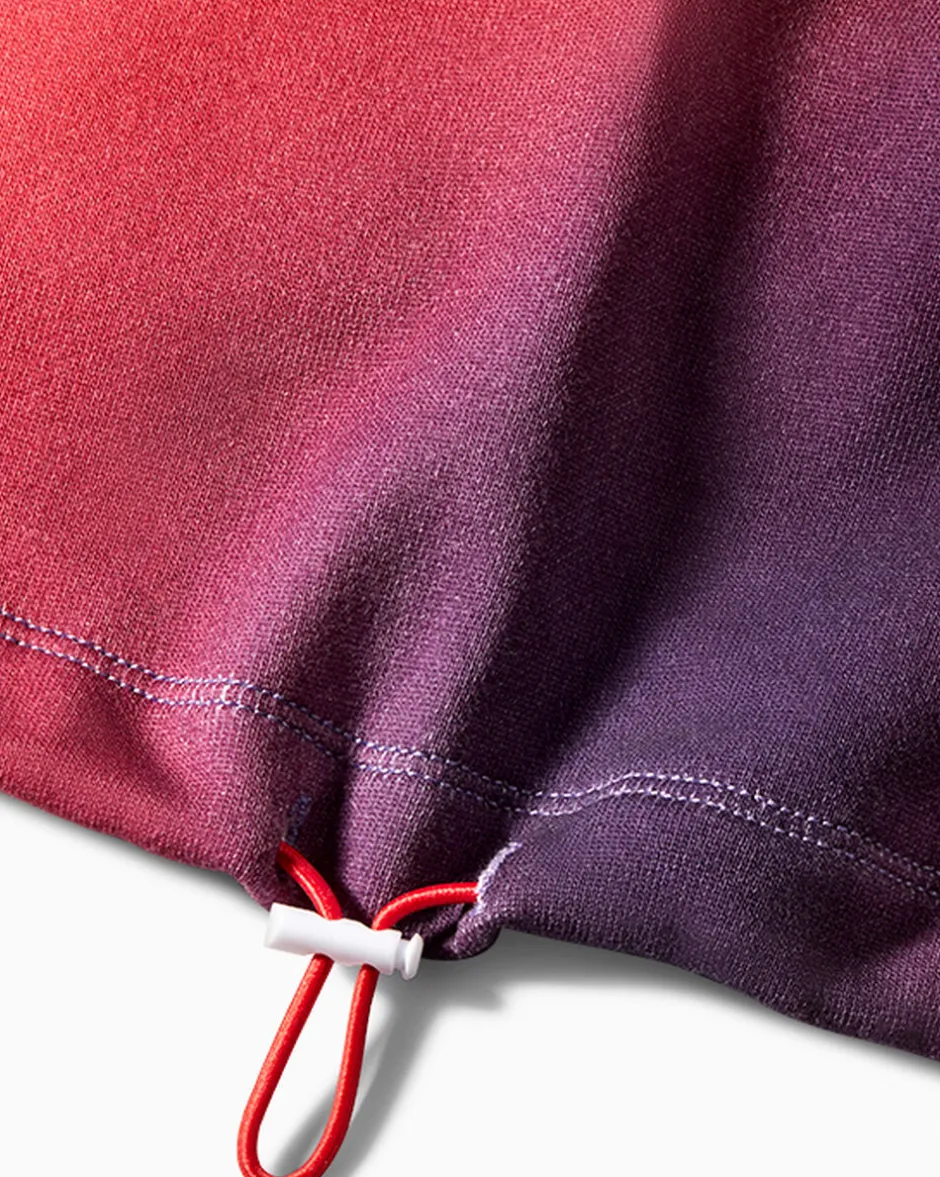 Converse Giacche E Felpe<x LFC Cropped Crew Fenicottero da giardino sfumato