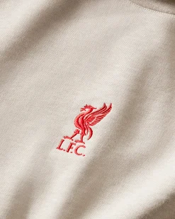 Converse Giacche E Felpe|Maglie E T-Shirt<x LFC Mock Neck Sweater Melange Oat Milk