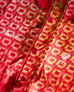 Converse Giacche E Felpe|Maglie E T-Shirt<x LFC Puffer Jacket Pomodoro