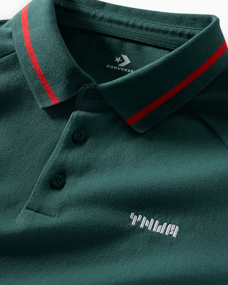 Converse Maglie E T-Shirt<x Liverpool FC Marquis Polo Divisa Away verde