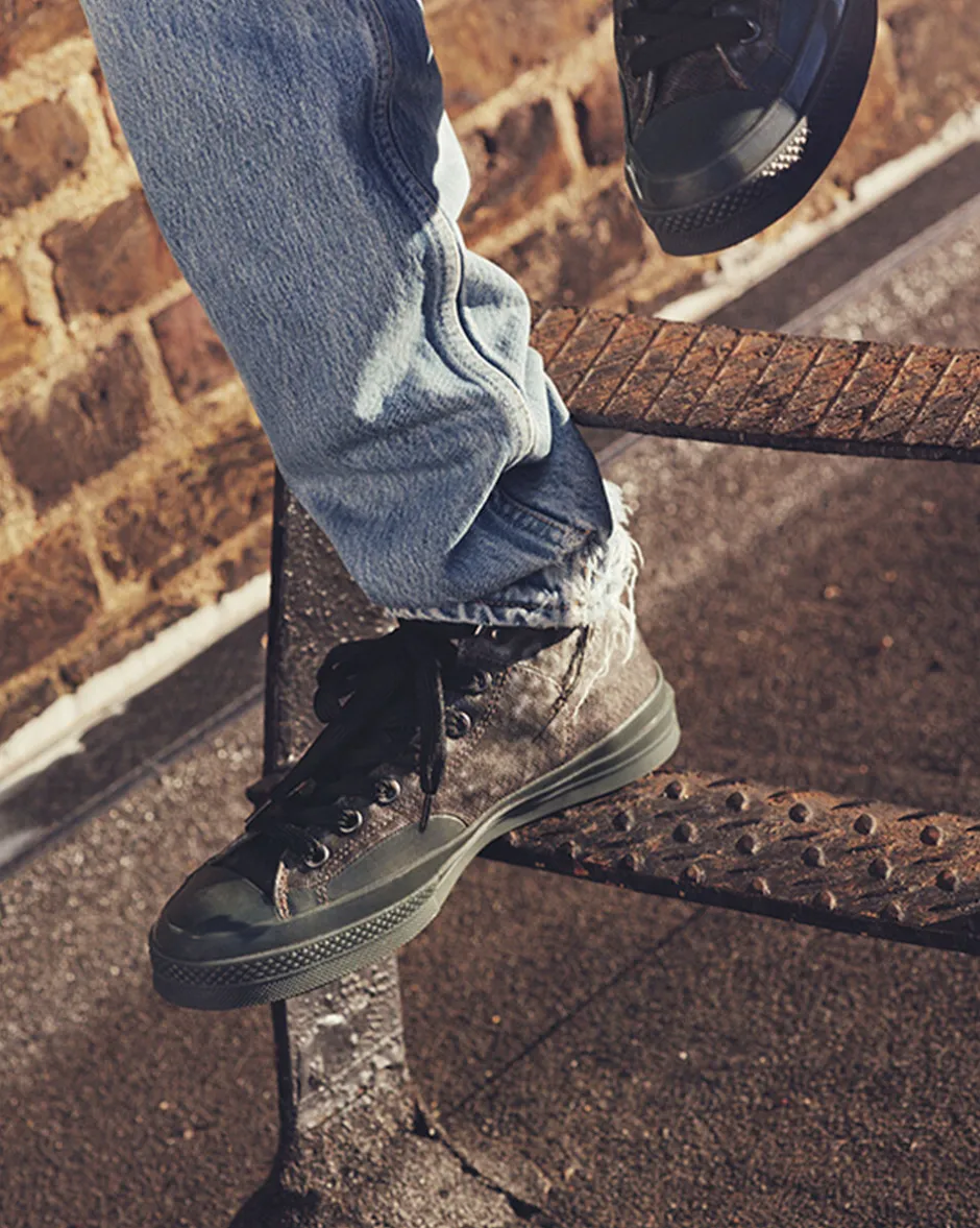 Converse Modelli Alti<x Patta Chuck 70 Marquis Nero/Grigio minerale/Rosin