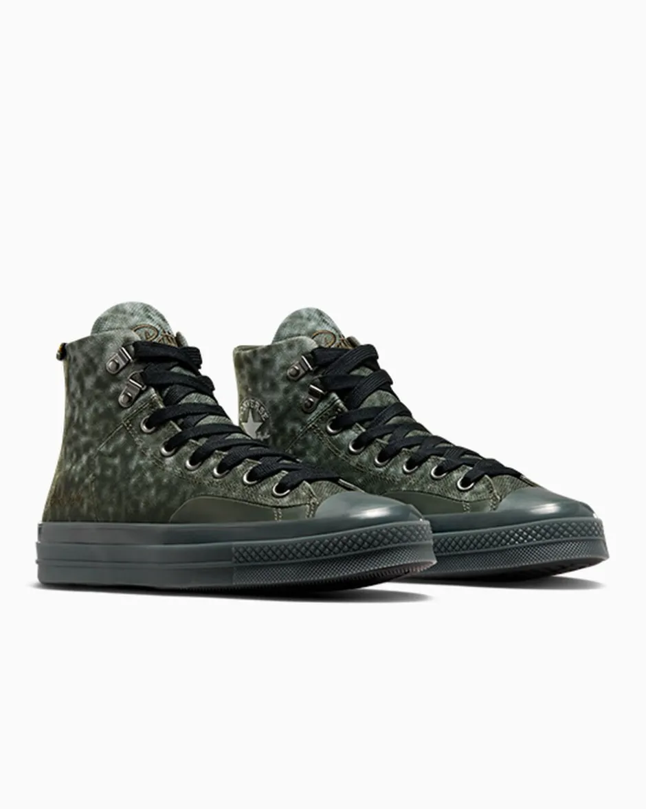 Converse Modelli Alti<x Patta Chuck 70 Marquis Nero/Grigio minerale/Rosin