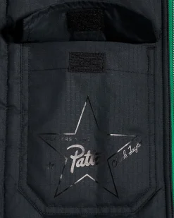 Converse Giacche E Felpe|Maglie E T-Shirt<x Patta Reversible Vest Verde allegro