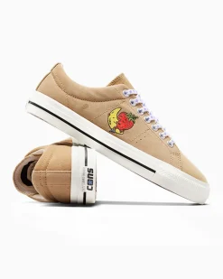 Converse Modelli Bassi|One Star<x Sky High Farm Workwear One Star Pro Marrone/Egret