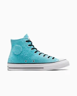 Converse Modelli Alti<x Stüssy Chuck 70 Azzurro cielo