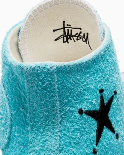 Converse Modelli Alti<x Stüssy Chuck 70 Azzurro cielo