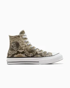 Converse Modelli Alti|Modelli Bassi<x Stüssy Chuck 70 Snakeskin darkroot