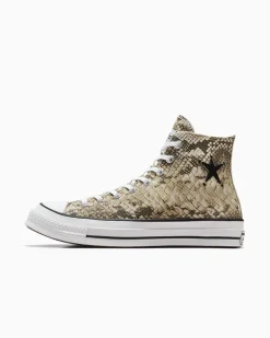 Converse Modelli Alti|Modelli Bassi<x Stüssy Chuck 70 Snakeskin darkroot