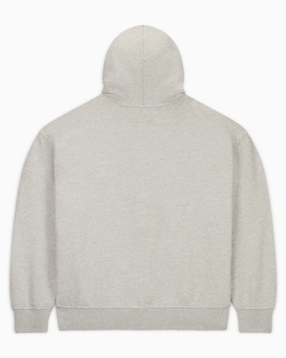 Converse Giacche E Felpe|Maglie E T-Shirt<x thisisneverthat Washed Hoodie Grigio mélange rétro chiaro