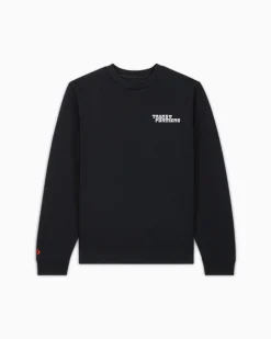 Converse Giacche E Felpe|Maglie E T-Shirt<x Transformers Crew Sweatshirt Converse Black