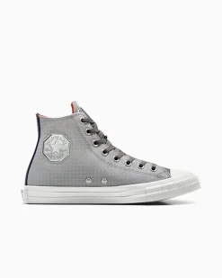 Converse Modelli Alti|Modelli Alti<x Transformers Chuck Taylor All Star Decepticons Grey/Court Purple/Multi