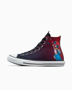 Converse Modelli Alti|Modelli Alti<x Transformers Chuck Taylor All Star Autobots Black/Fever Dream/White