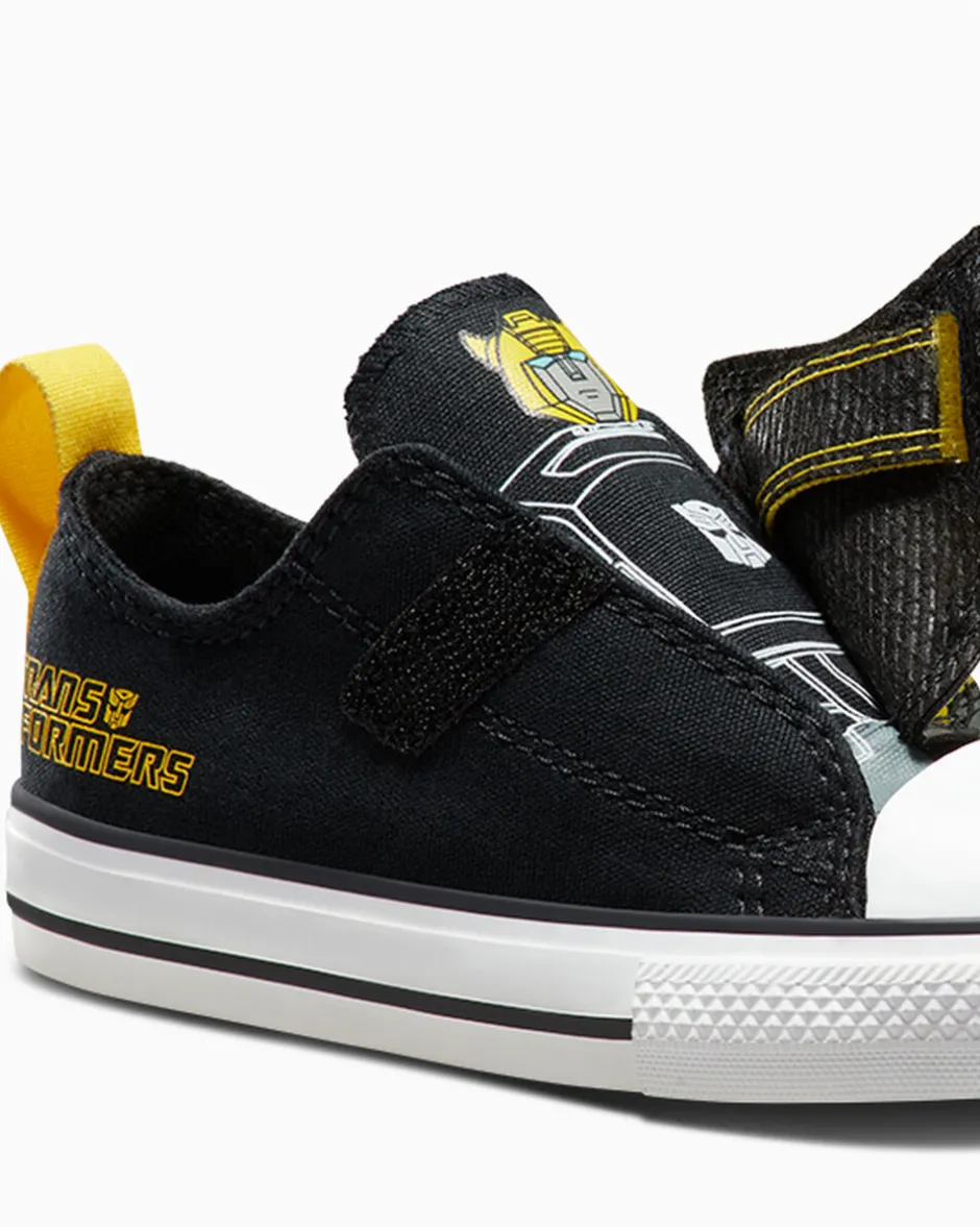 Converse Facile Da Indossare E Togliere|Ragazzo<x Transformers Chuck Taylor All Star Easy-On Black/Yellow/Red