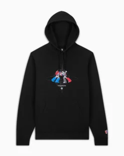 Converse Giacche E Felpe|Maglie E T-Shirt<x Transformers Hoodie Converse Black