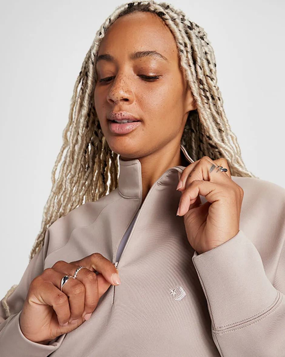 Converse Giacche E Felpe<Cropped Fleece Turtleneck Cargo vintage