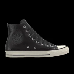 Converse Modelli Alti|Modelli Bassi<Custom Chuck Taylor All Star Leather By You white croc