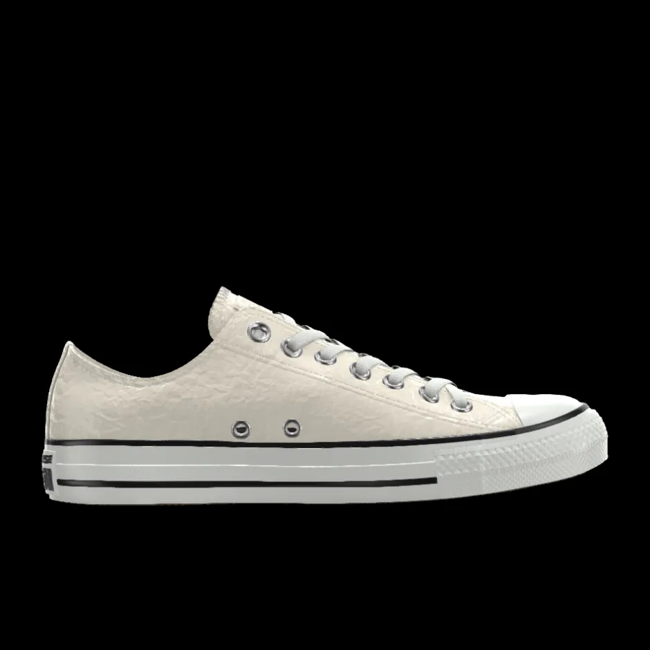 Converse Modelli Bassi|Modelli Bassi<Custom Chuck Taylor All Star Leather By You silver
