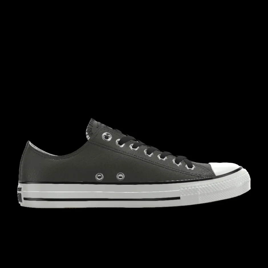 Converse Modelli Bassi|Modelli Bassi<Custom Chuck Taylor All Star Leather By You silver
