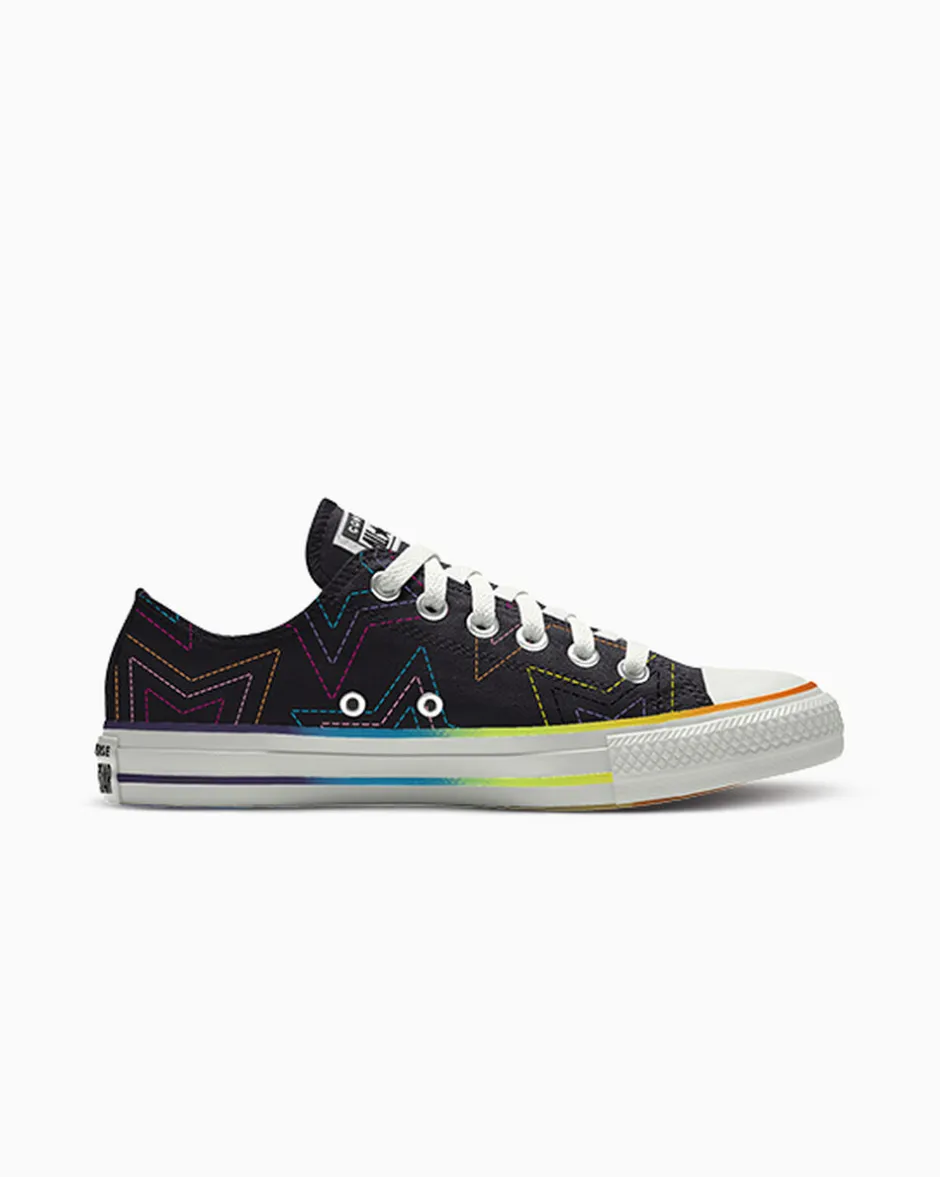 Converse Modelli Alti|Modelli Bassi<Custom Chuck Taylor All Star Pride By You white