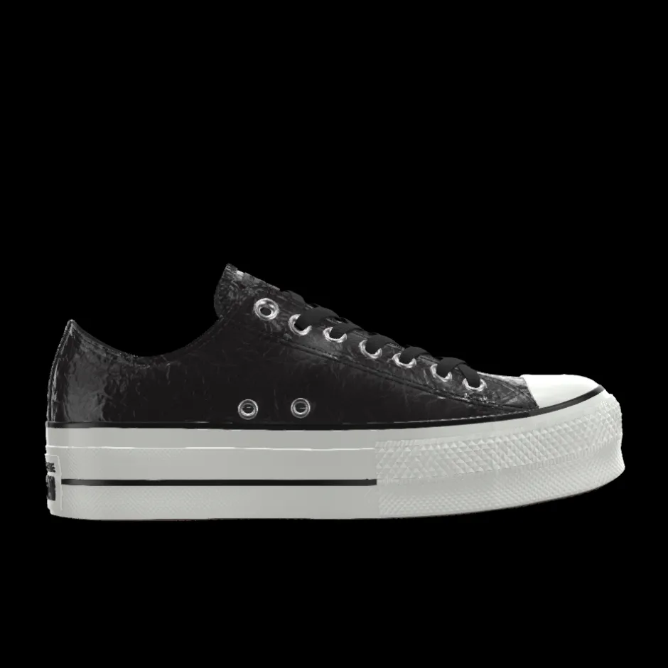 Converse Modelli Bassi|Modelli Con Platform<Custom Chuck Taylor All Star Lift Platform Leather By You champagne tan