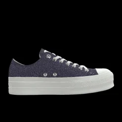 Converse Modelli Bassi|Modelli Con Platform<Custom Chuck Taylor All Star Lift Platform Premium Wedding By You silver