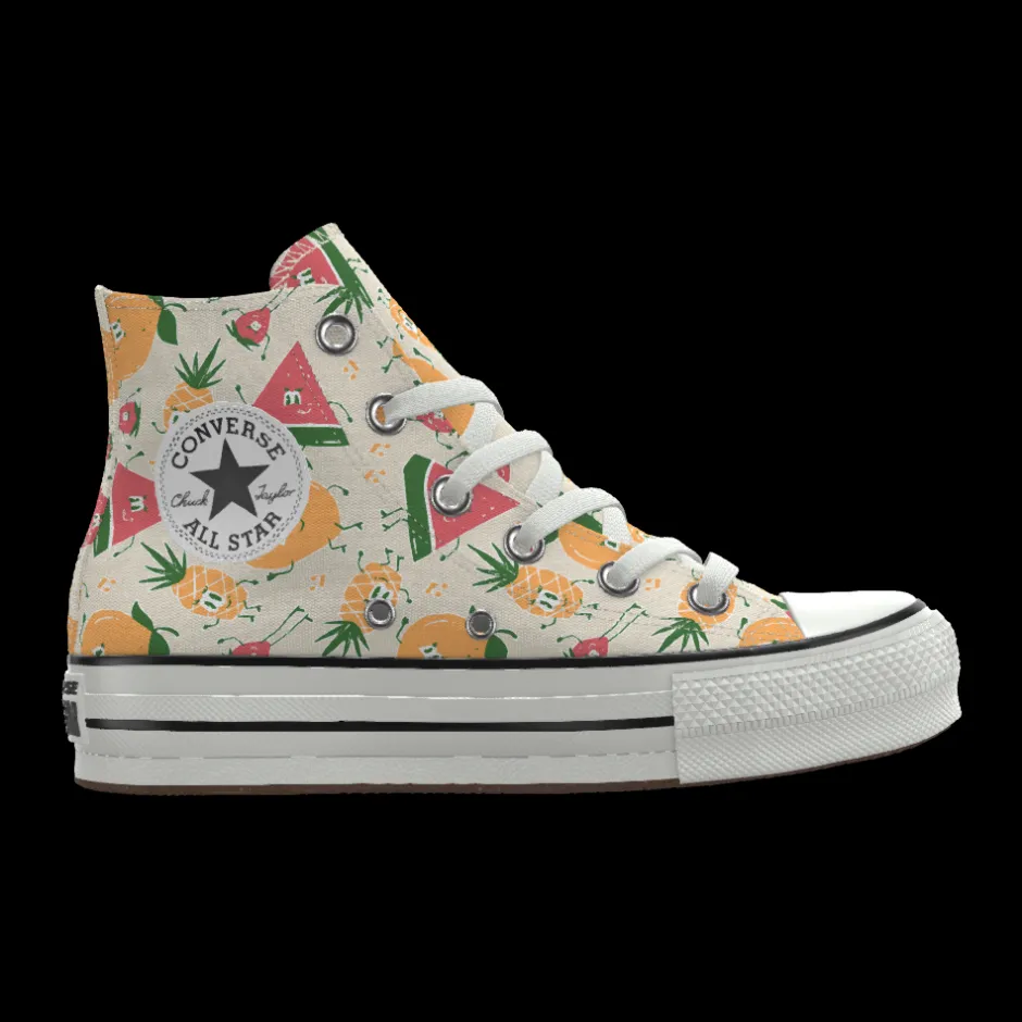 Converse Modelli Con Platform|Modelli Con Platform<Custom Chuck Taylor All Star EVA Lift Platform By You fruit
