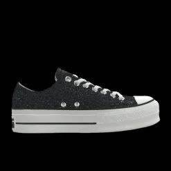 Converse Modelli Bassi|Modelli Con Platform<Custom Chuck Taylor All Star Lift Platform Glitter By You mint