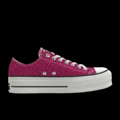Converse Modelli Bassi|Modelli Con Platform<Custom Chuck Taylor All Star Lift Platform Glitter By You mint