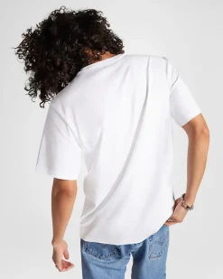 Converse Maglie E T-Shirt<Distorted Patch T-Shirt Bianco