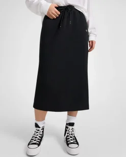 Converse Pantaloni E Shorts<Full-Length Maxi Skirt Nero Converse
