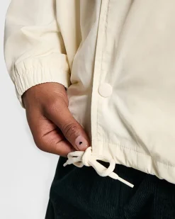 Converse Maglie E T-Shirt|Giacche E Felpe<Go-To Andover Coach's Jacket Converse Egret