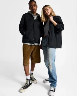 Converse Maglie E T-Shirt|Giacche E Felpe<Go-To Andover Coach's Jacket Nero Converse