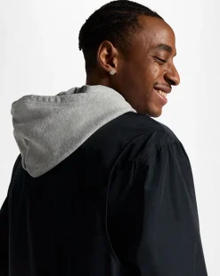 Converse Maglie E T-Shirt|Giacche E Felpe<Go-To Andover Coach's Jacket Nero Converse