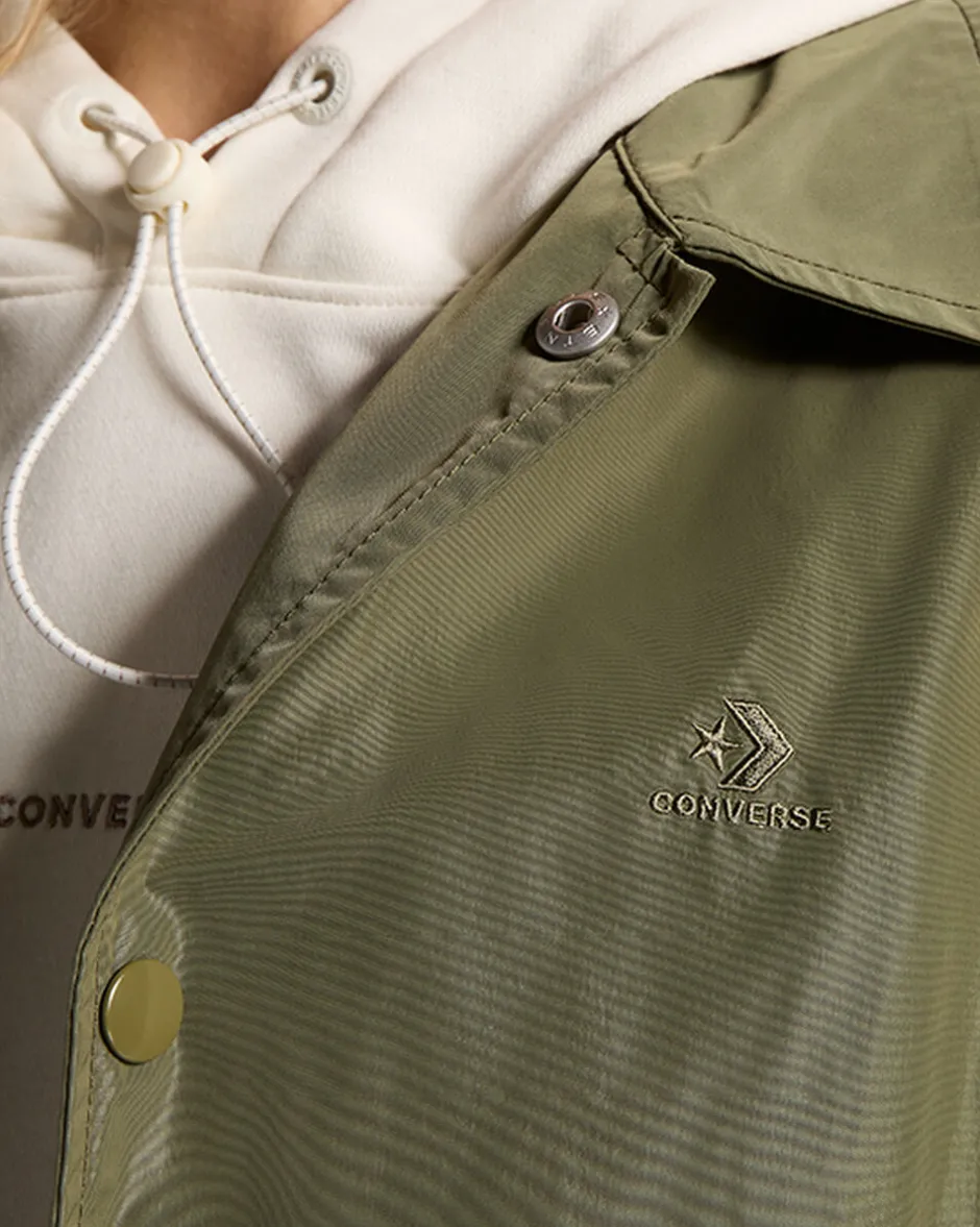 Converse Maglie E T-Shirt|Giacche E Felpe<Go-To Andover Coach's Jacket Converse Utility