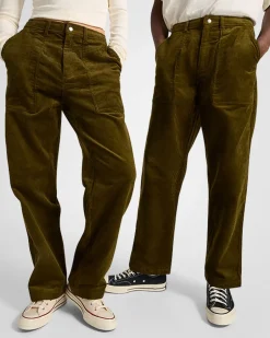 Converse Pantaloni E Shorts|Pantaloni E Shorts<Go-To Harbor Pants Oliva acceso