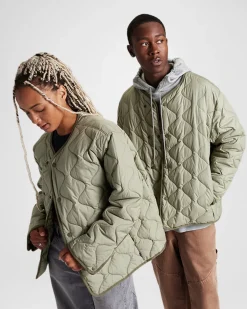 Converse Maglie E T-Shirt|Giacche E Felpe<Go-To Malden Liner Jacket Fango chiaro