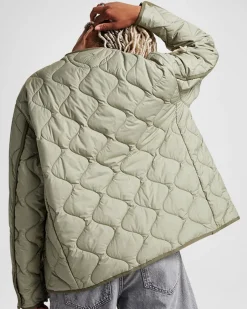 Converse Maglie E T-Shirt|Giacche E Felpe<Go-To Malden Liner Jacket Fango chiaro