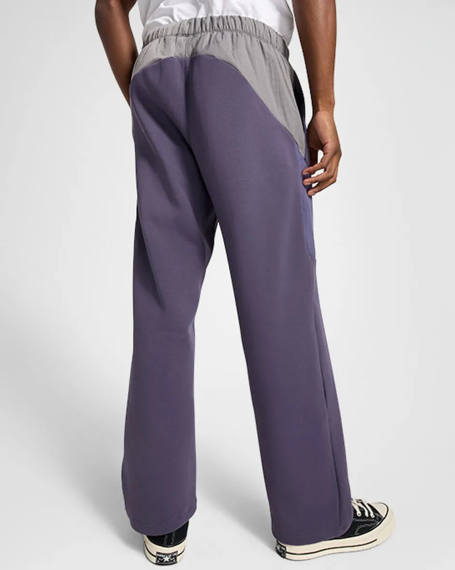Converse Pantaloni E Shorts<Knit Fleece Pants Viola ombreggiato/Lavanda cenere