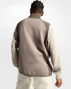 Converse Maglie E T-Shirt|Giacche E Felpe<Knit Fleece Vest Grigio talpa classico/Tartufo