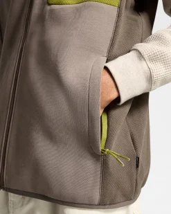 Converse Maglie E T-Shirt|Giacche E Felpe<Knit Fleece Vest Grigio talpa classico/Tartufo