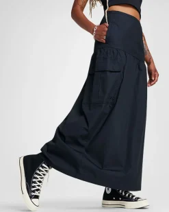 Converse Pantaloni E Shorts<Long Skirt Nero Converse