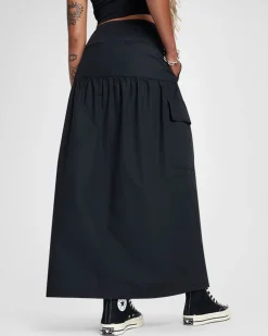 Converse Pantaloni E Shorts<Long Skirt Nero Converse