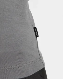 Converse Maglie E T-Shirt<Metallic Patch Long Sleeve Baby T-Shirt Cyber Grey